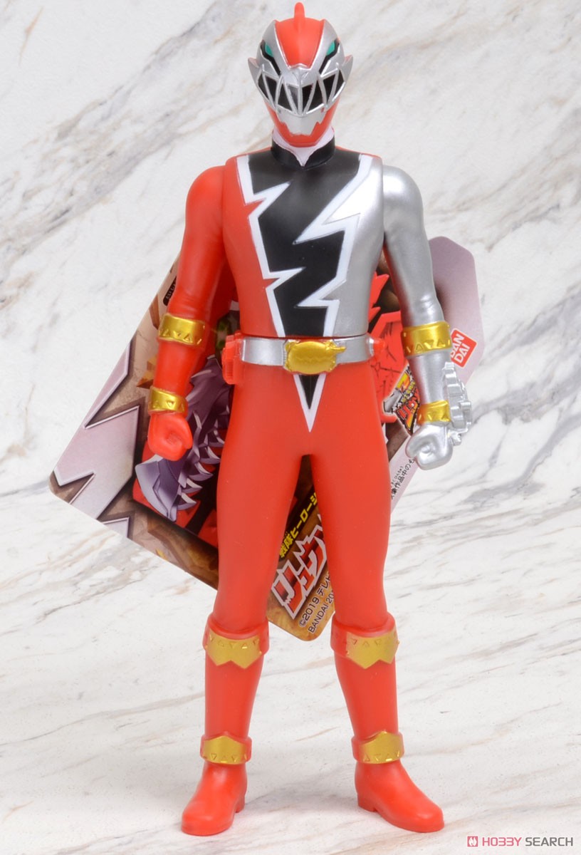 Kishiryu Sentai Ryusoulger - Sentai Hero Series 01 Ryusoul Red by Bandai