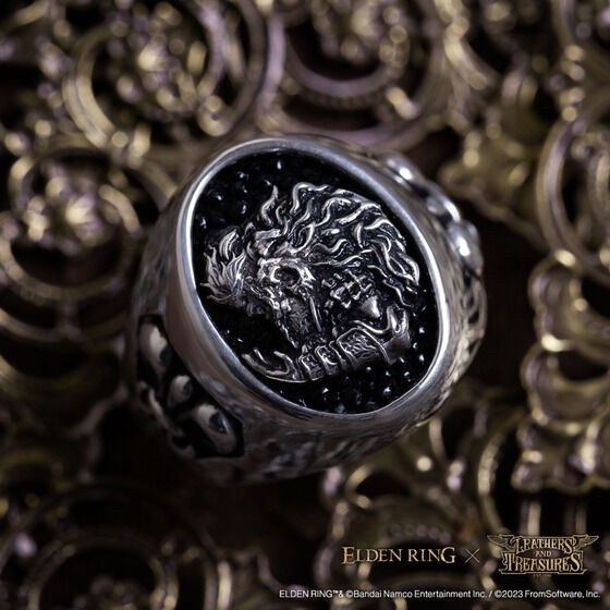 PRE-ORDER : ELDEN RING x LEATHERS AND TREASURES Godfrey Ring