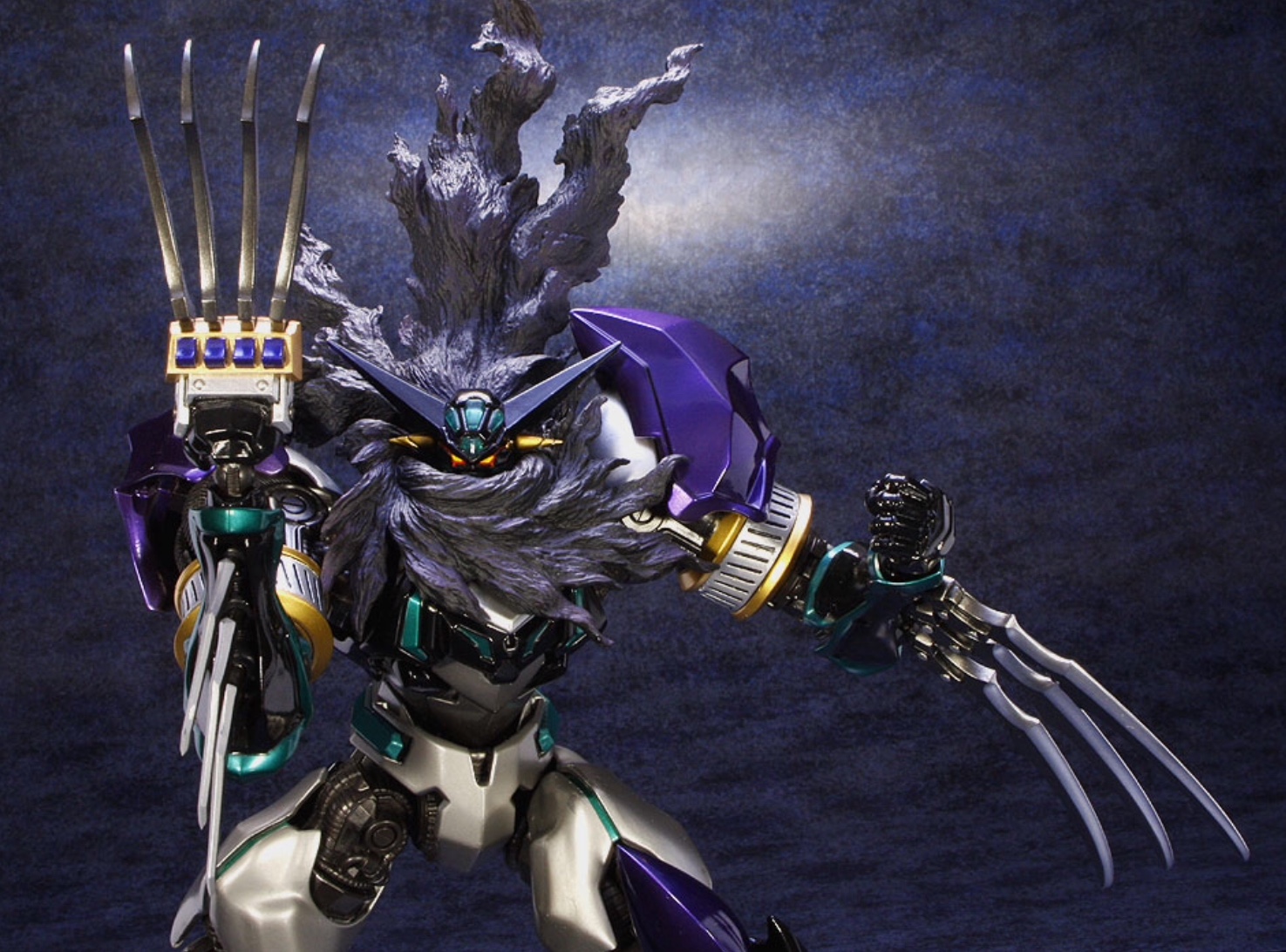 Fewture EX Gokin Shin Getter 1 Changing Set Black Ver. / Black Getter Mode (มือสอง สภาพ 98%)