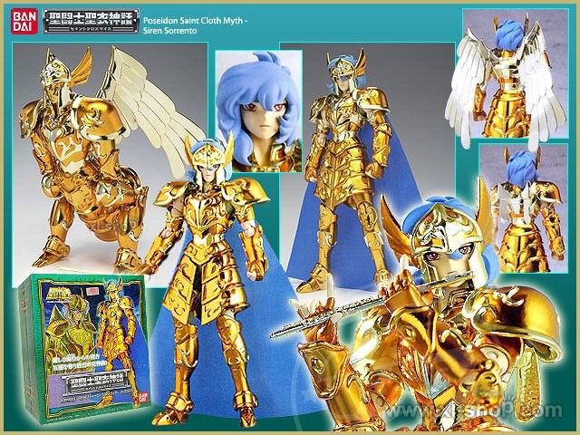 Saint Seiya Saint Cloth Myth Siren Sorento Scale by Bandai