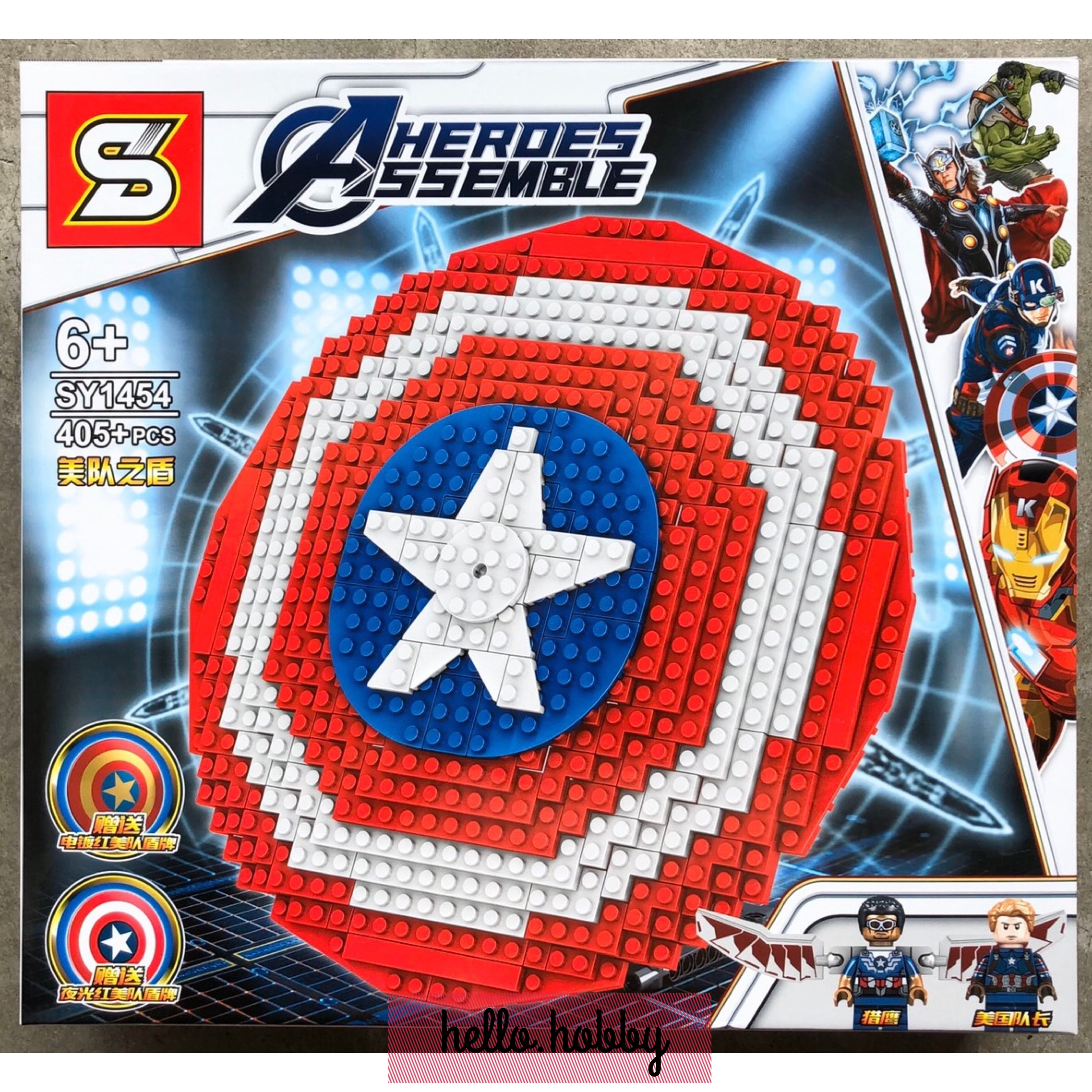 Sy 1454 Avengers Captain America’s SHIELD 405pcs