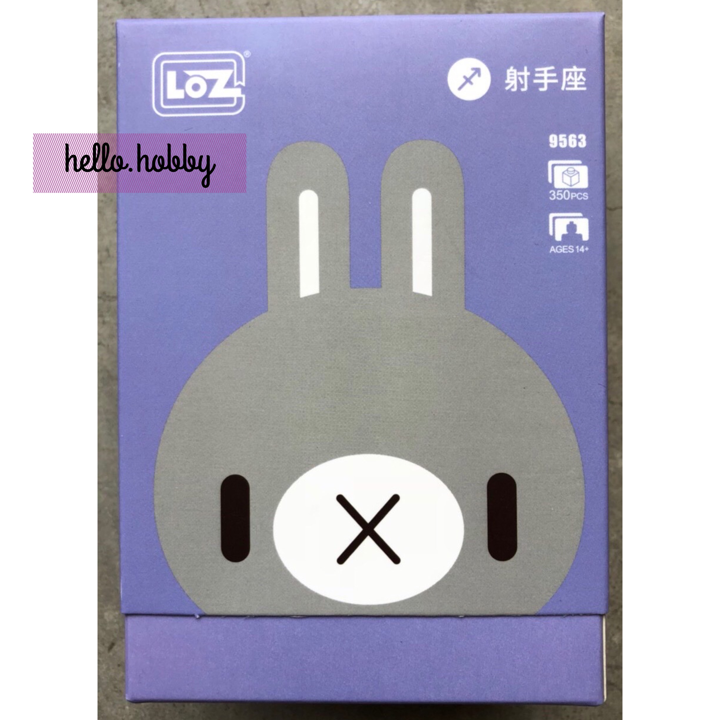LOZ 9563 Animal Rabbit 350pcs