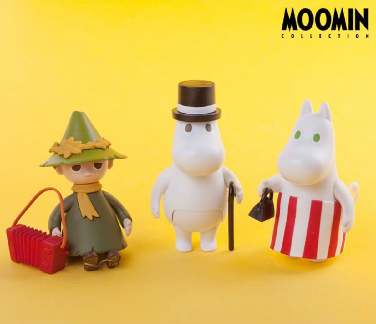 ฟิกเกอร์ Moomin Collection Vol.1-5 by Academy Hobby Model Kits