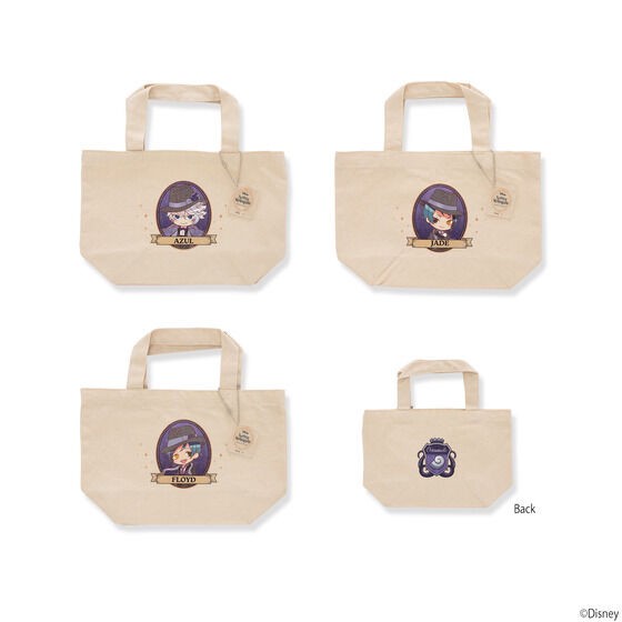 PRE-ORDER : Disney Twisted Wonderland Original Illustration Lunch Tote with Charm