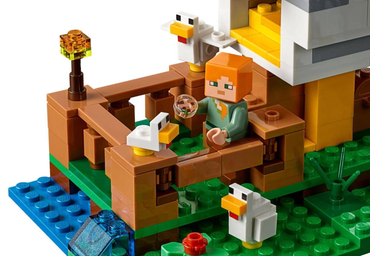 Lepin 18035 Minecraft The Chicken Coop 222pcs