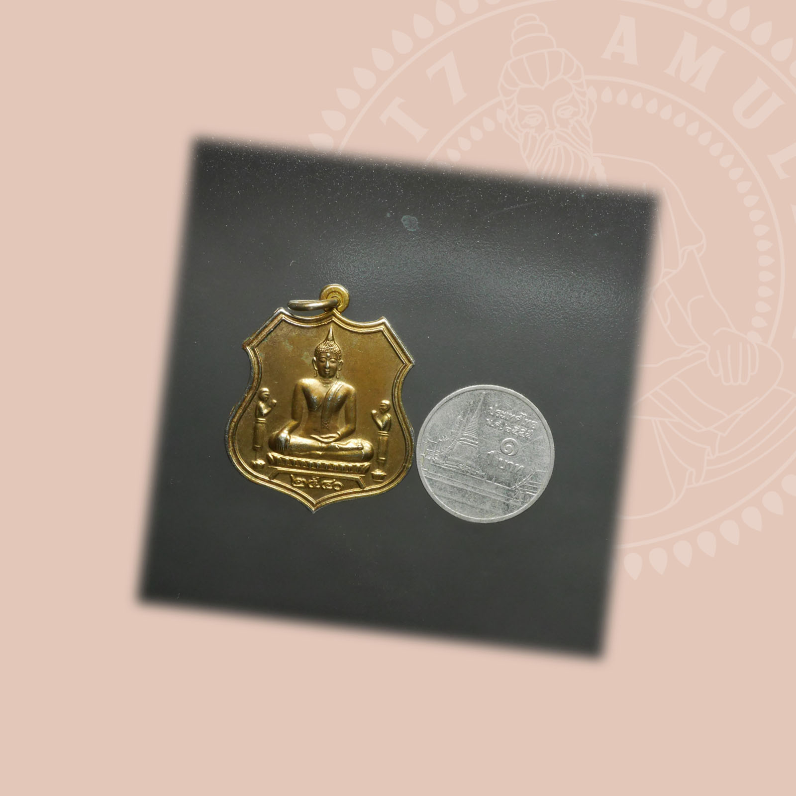 พระปางมารวิชัย ปางชนะมาร ปางสะดุ้งมาร ปางพิชิตมาร หลวงพ่อโต ซำปอกง พระพุทธไตรยรัตนนายก มหาเศรษฐี พระอัครสาวก พระโมคคัลลานะ พระสารีบุตร วัดพนัญเชิงวรวิหาร อยุธยา ปี 2540