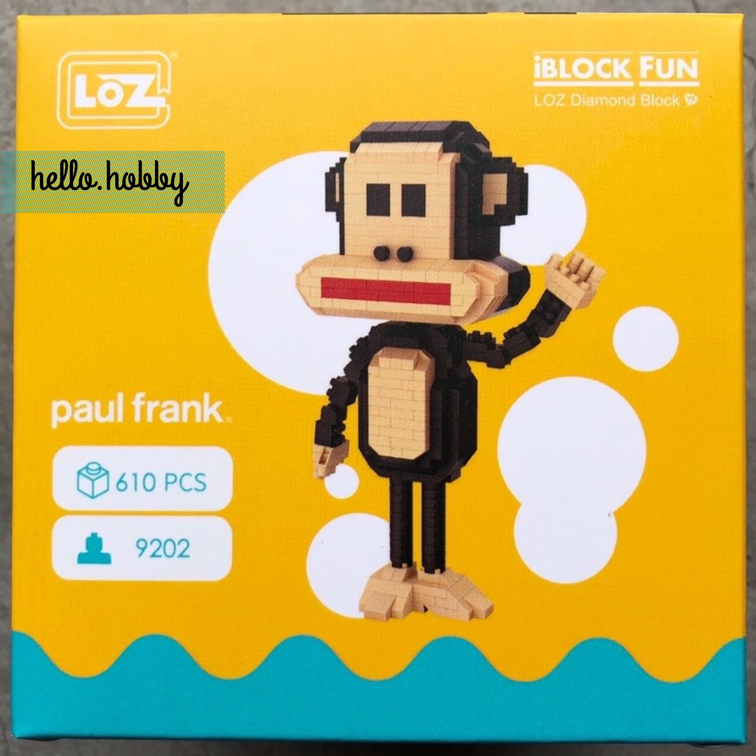 LOZ 9202 Paul Frank 610pcs