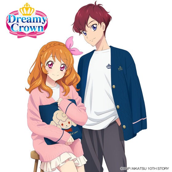 PRE-ORDER : Aikatsu! Style for Gentleman Dreamy Crown Cushion Cover