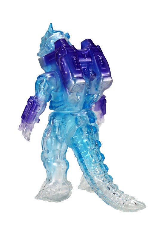 Godzilla - CCP Middle Size Series Godzilla EX Vol.5 Mechagodzilla (2002) Clear Blue Ver. Soft vinyl by CCP (Lot JP)
