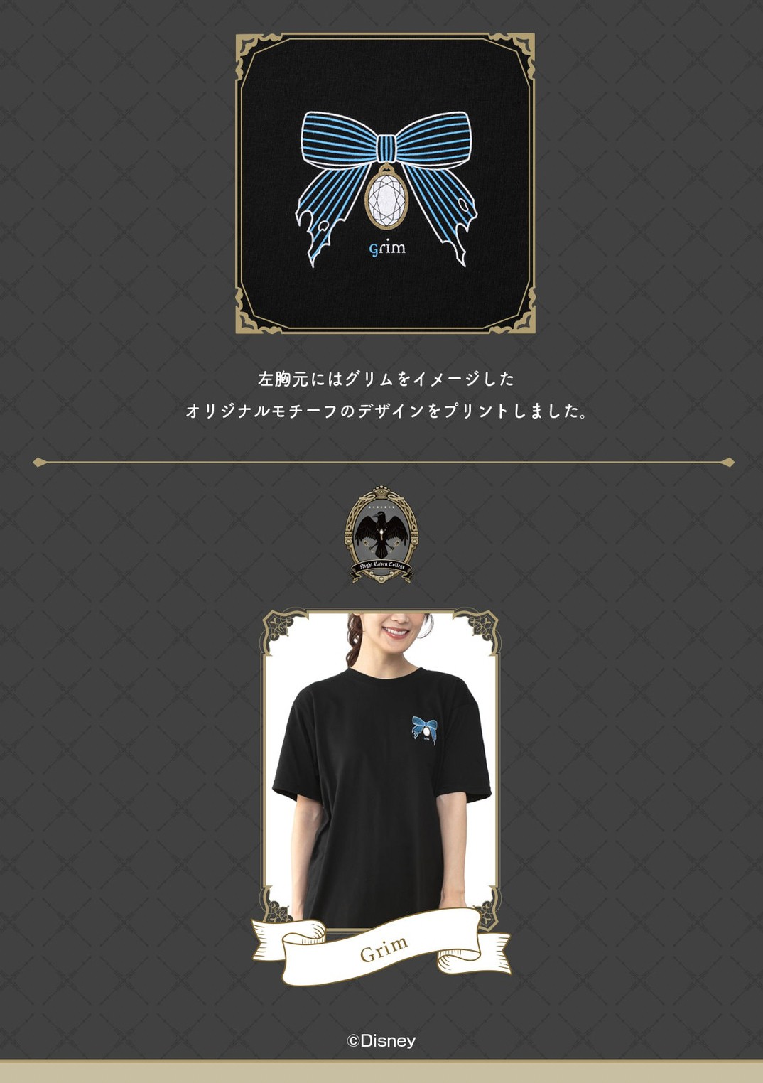 PRE-ORDER : Disney Twisted Wonderland Image T-shirt