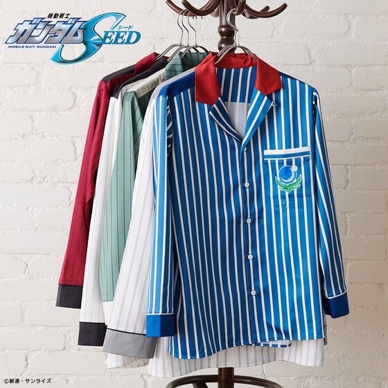 PRE-ORDER : ONOFFYFREE Mobile Suit Gundam SEED Satin Pajamas