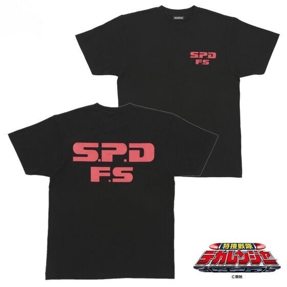 PRE-ORDER : Tokusou Sentai Dekaranger Fire Squad DekaRed/Akaza Banban T-shirt