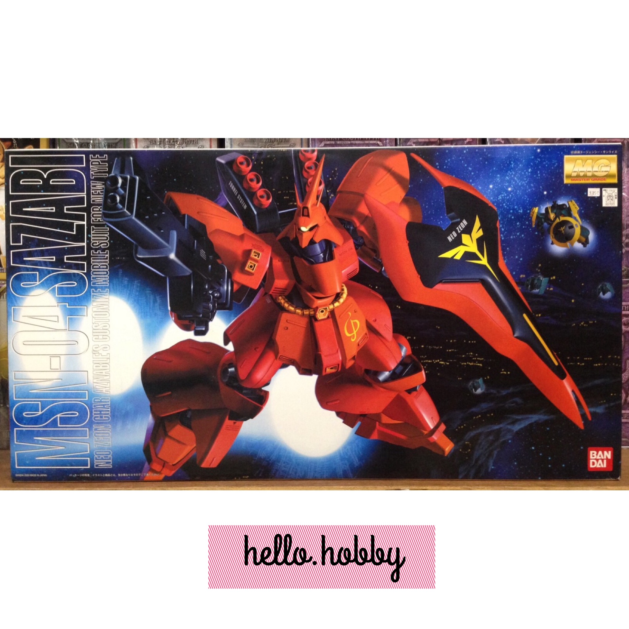 MG 1/100 MSN-04 Sazabi by Bandai