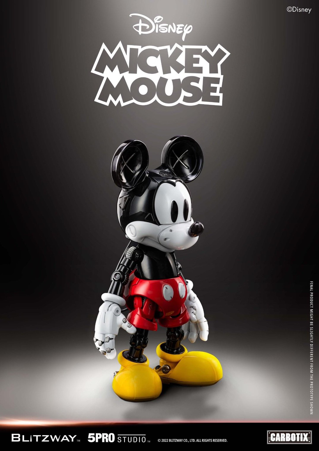 CARBOTIX Disney Characters Series Mickey Mouse / Donald Duck / Stitch by Blitzway x 5Pro Studio