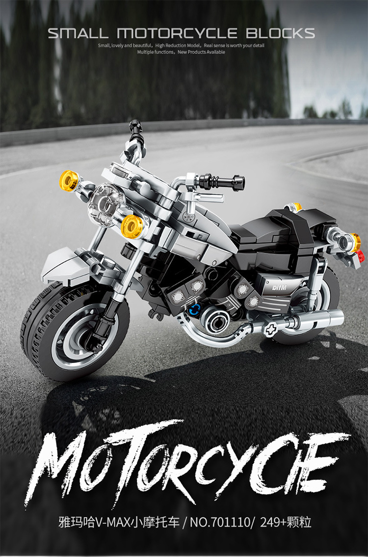 Sembo block 701110 Motorcycle 249pcs