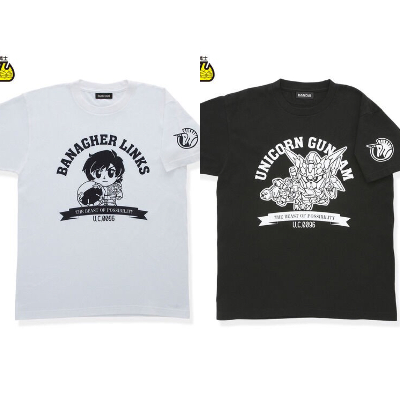 PRE-ORDER : SD Gundam Mobile Suit Gundam UC T-shirt