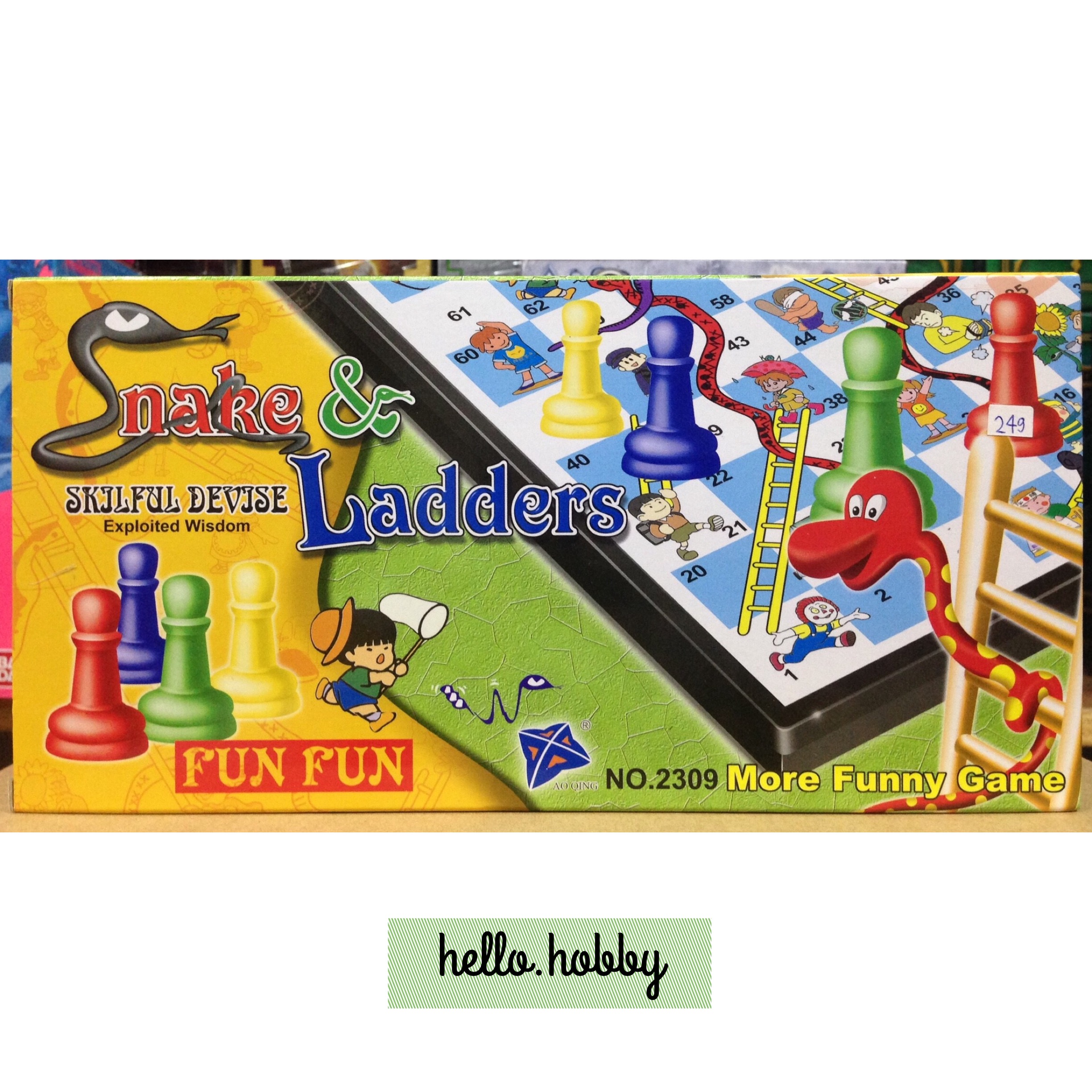 Snakes & Ladders Game (กระดานแม่เหล็ก)
