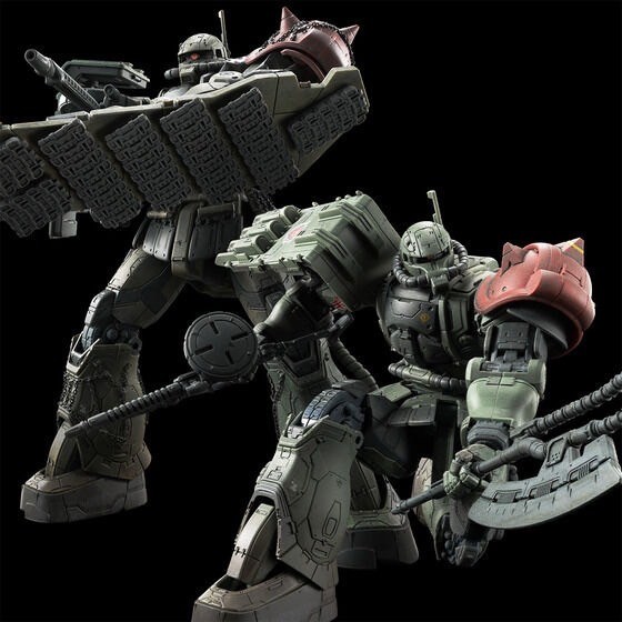 PRE-ORDER : HG 1/144 ZAKU Ⅱ F TYPE LeSEAN & ZAKU Ⅱ (UNIDENTIFIED TYPE) LeSEAN (RFV) Plastic Model