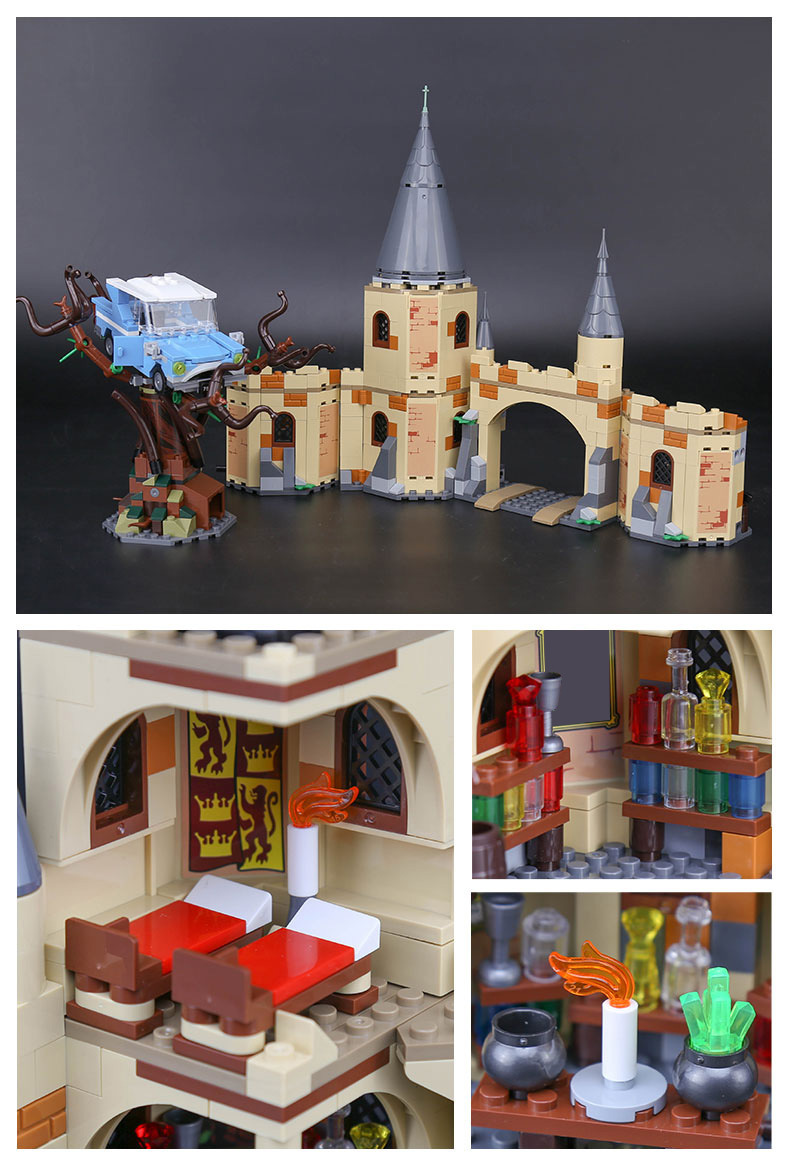 Lepin 16054 Harry Potter Hogwarts Whomping Willow 844pcs