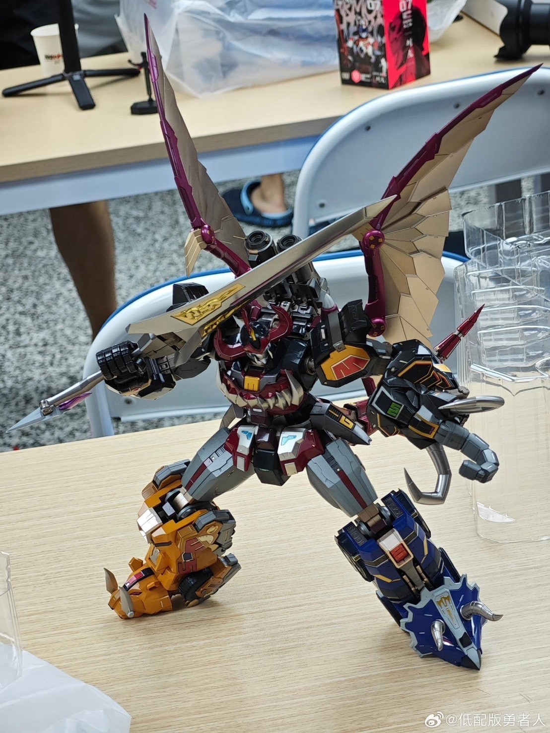 [Go! Kara Kuri Combine] Dino Megazord By Flame Toys