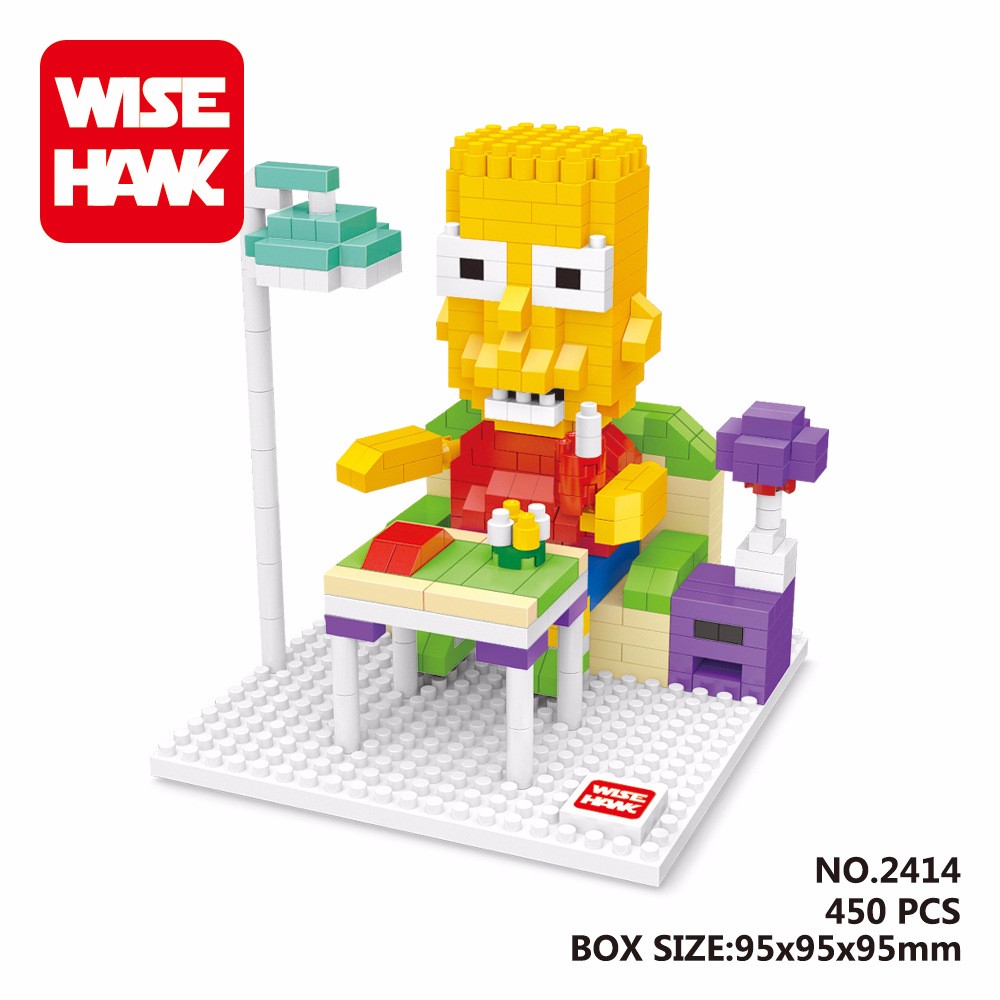 Wise Hawk 2412-2415 The Simpsons