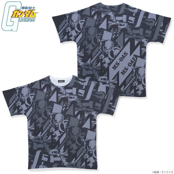 PRE-ORDER : Mobile Suit Gundam Zaku Day Item Full Panel T-shirt