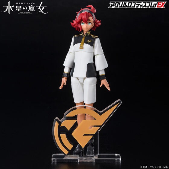 PRE-ORDER : Acrylic Logo Display EX Mobile Suit Gundam The Witch from Mercury Asticasia College of Technology Holder Mark