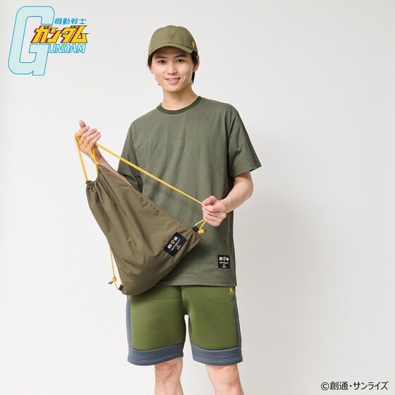 PRE-ORDER : Mobile Suit Gundam Training Wear Item Deodorizing Drawstring Bag (2 Types)