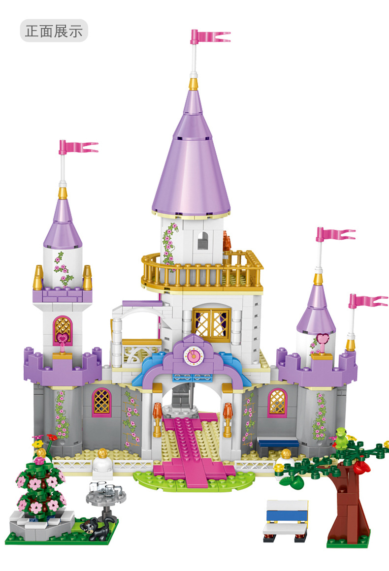 Lele 37009 Princess Beauty and the Beast 667pcs