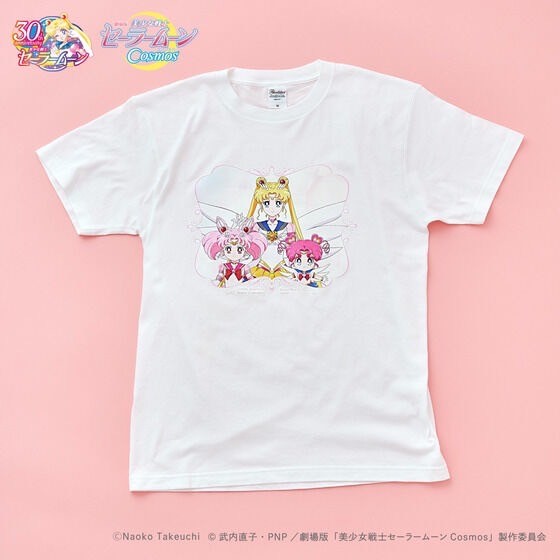 PRE-ORDER : Movie version "Sailor Moon Cosmos" x RoseMarie seoir Collaboration Short Sleeve T-shirt