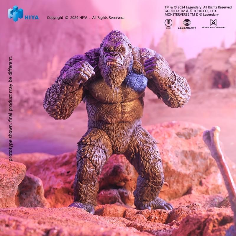 Pre-order : EXQUISITE BASIC Series Godzilla x Kong: The New Empire Kong Action Figure by Hiya Toys