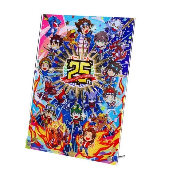 PRE-ORDER : Digimon Adventure 25th Anniversary Anime Series Acrylic Board