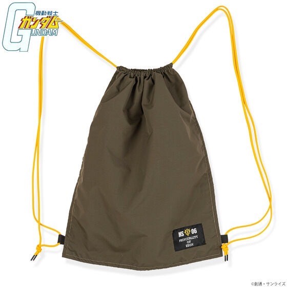 PRE-ORDER : Mobile Suit Gundam Training Wear Item Deodorizing Drawstring Bag (2 Types)