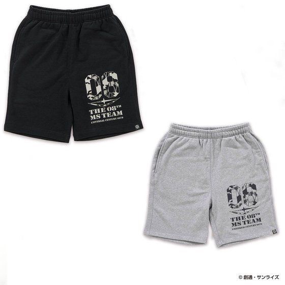 PRE-ORDER : STRICT-G "Mobile Suit Gundam 08th MS Platoon" Sweat Half Pant