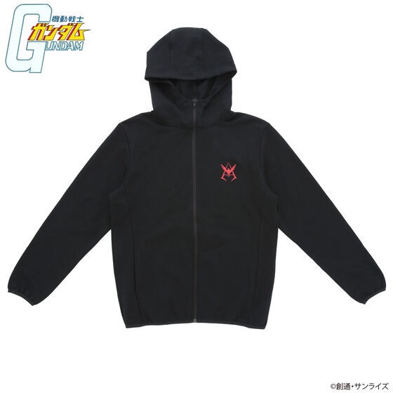 PRE-ORDER : Mobile Suit Gundam Char Aznable Personal Mark Sports Series Hoodie