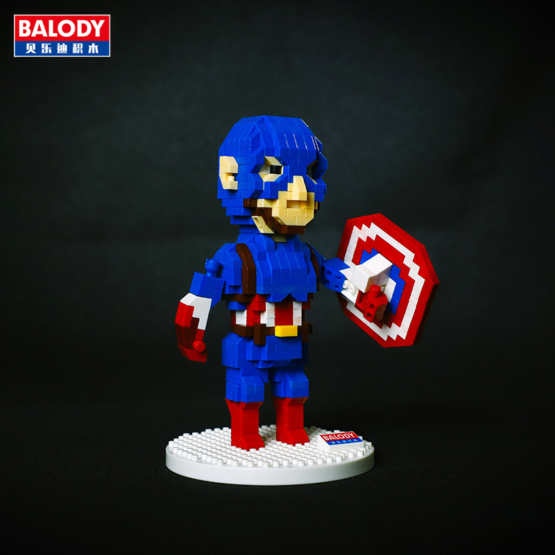 Balody 18100 1-8 Super Heroes