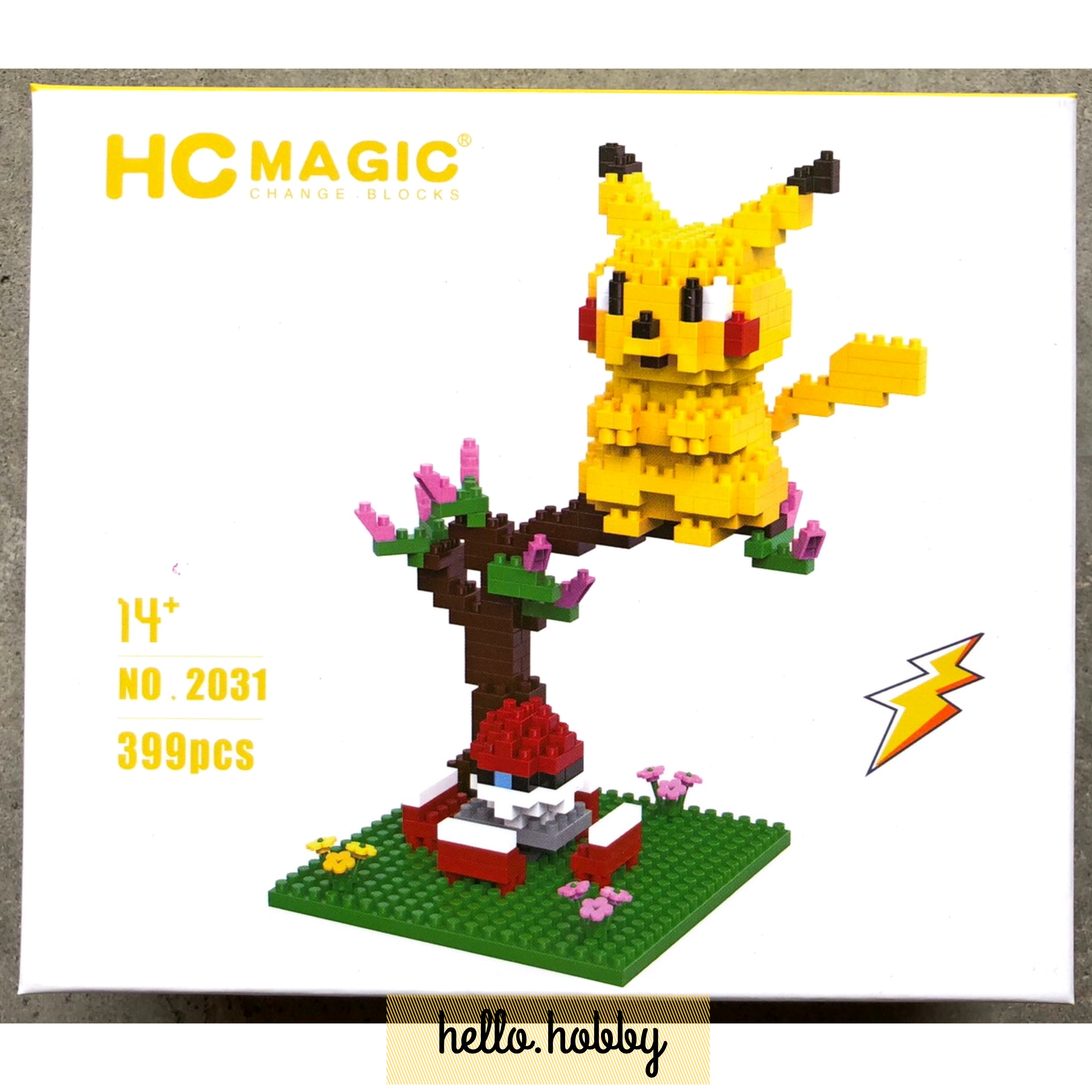 HC Magic 2031 Pokemon Pikachu 399pcs