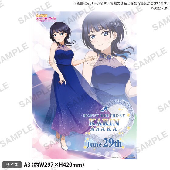 PRE-ORDER : Love Live! Nijigasaki High School Idol Club Purchasing Department BIRTHDAY Present ~Karin Asaka Celebration Set~