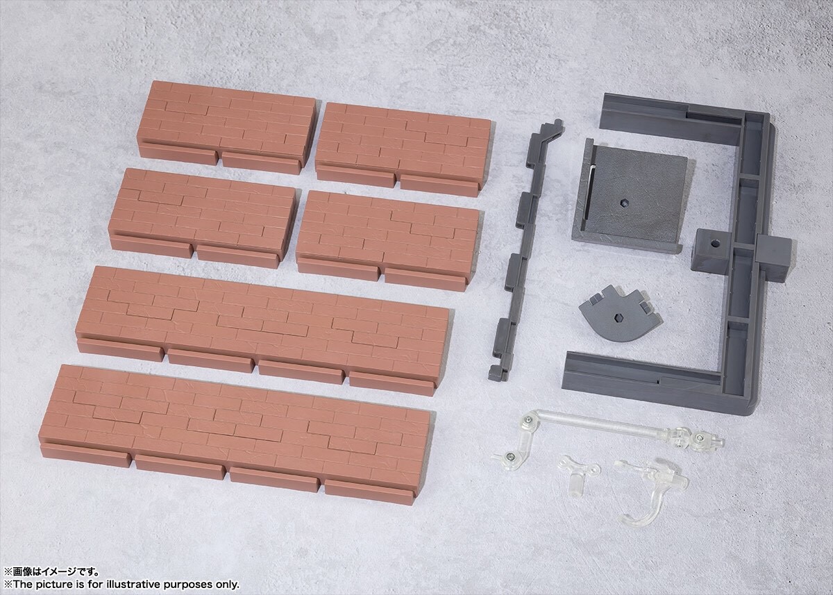 Pre-order : SOUL OPTION BRICK WALL (BROWN VER.)