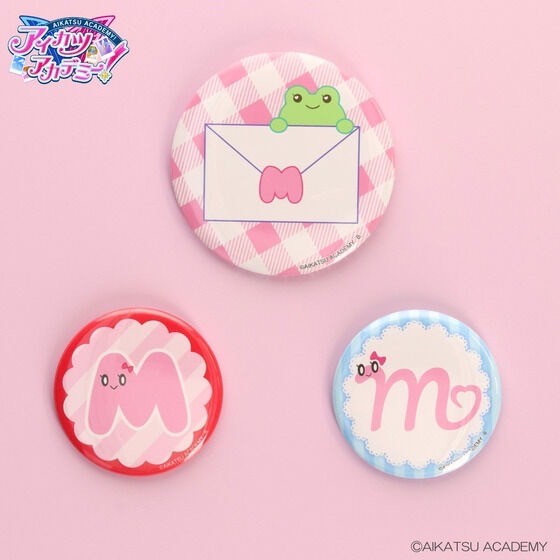 PRE-ORDER : Aikatsu Academy! Coordinating Badge Set