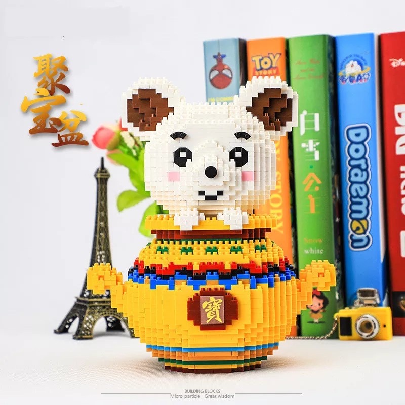 Balody 16162 Bear in jug 1788pcs