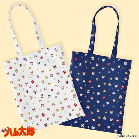 PRE-ORDER : Trotting Hamtaro Big Tote Bag