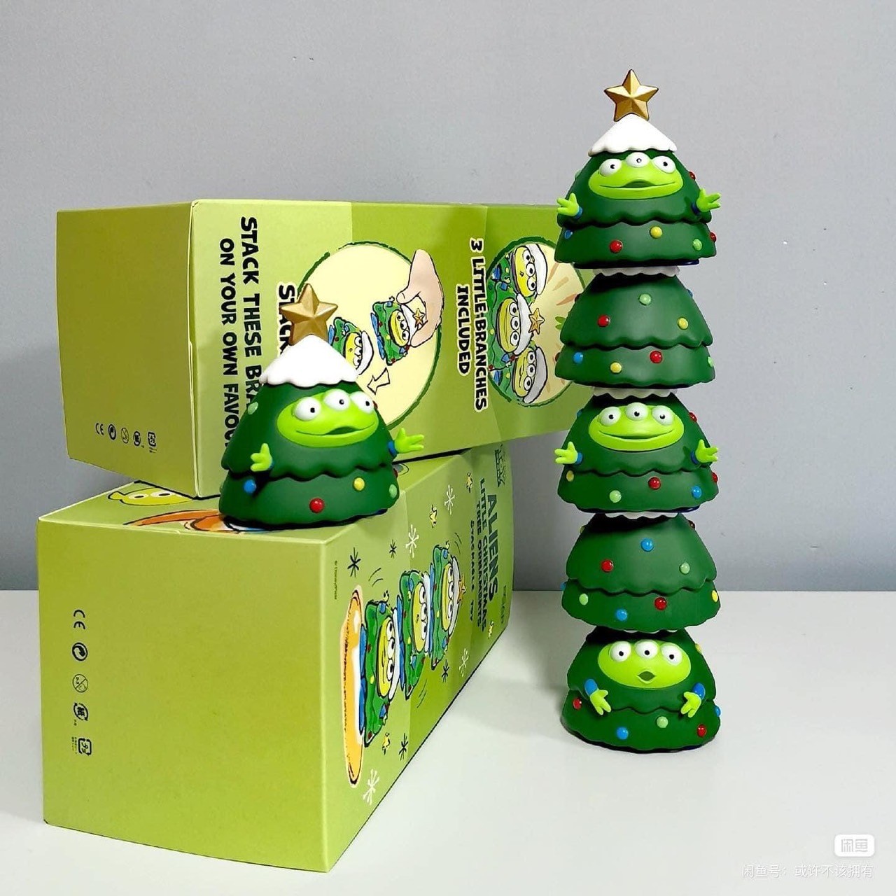 Toy Story - Aliens Little Christmas Tree Ornaments - Stackable Toy by Soap Studio