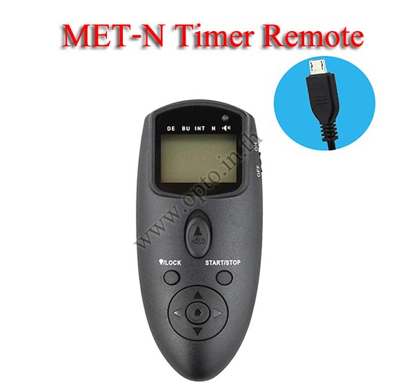 Met-N Multi-Exposure Timer Remote Control for SAMSUNG SR2NX02 NX20 NX300 NX500 NX1 รีโมทตั้งเวลาถ่าย