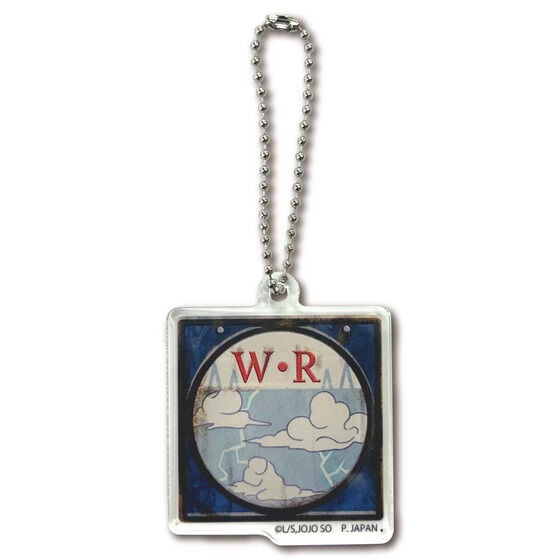 PRE-ORDER : JoJo's Bizarre Adventure: Stone Ocean Retro Signboard Keychain Part2