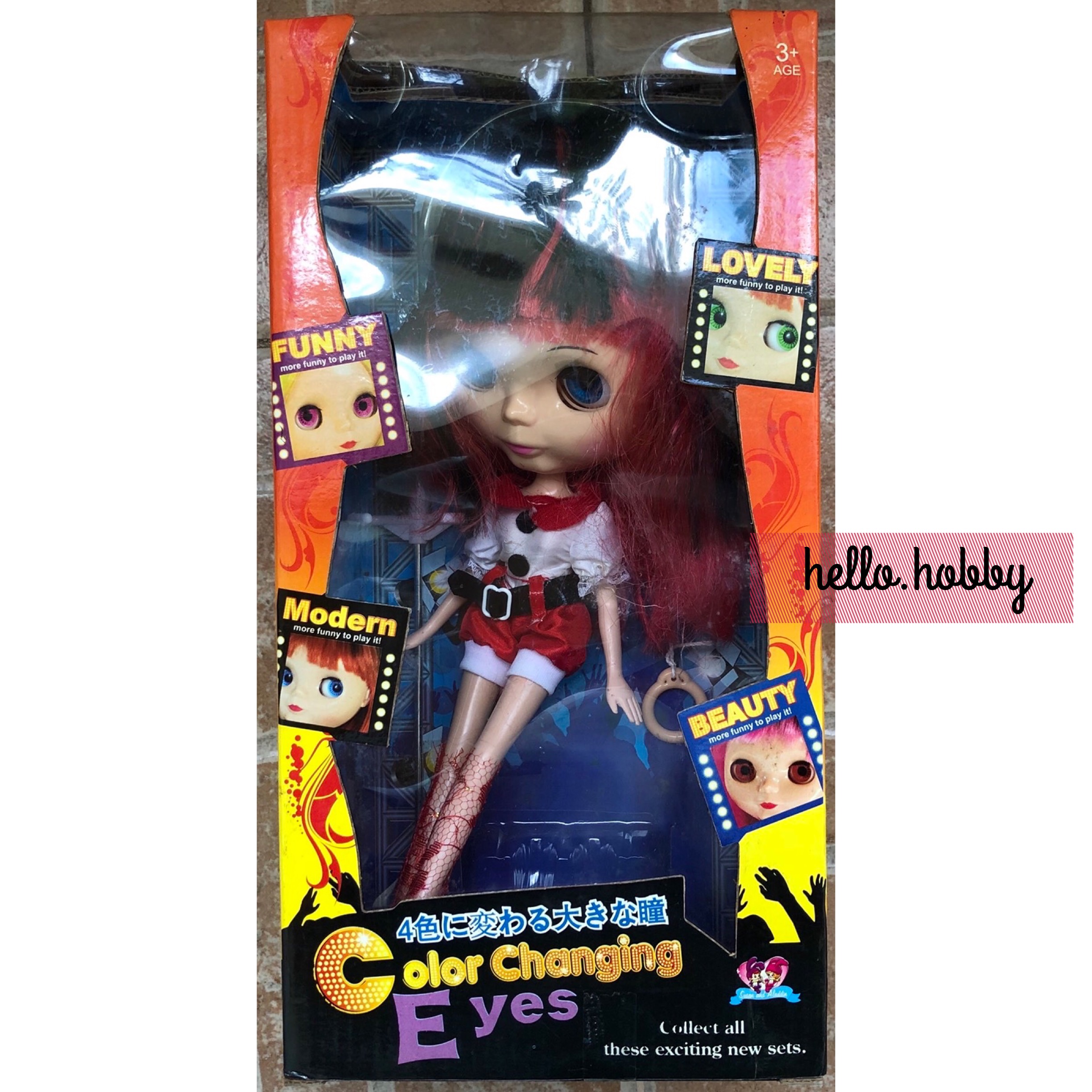 Color Changing Eyes Doll ตุ๊กตาตาเปลี่ยนสีได้