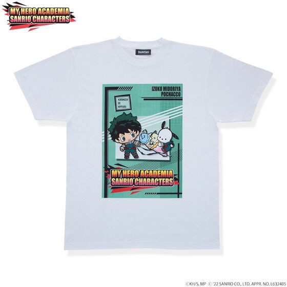 PRE-ORDER : My Hero Academia x Sanrio Characters T-shirt (All 15 types)