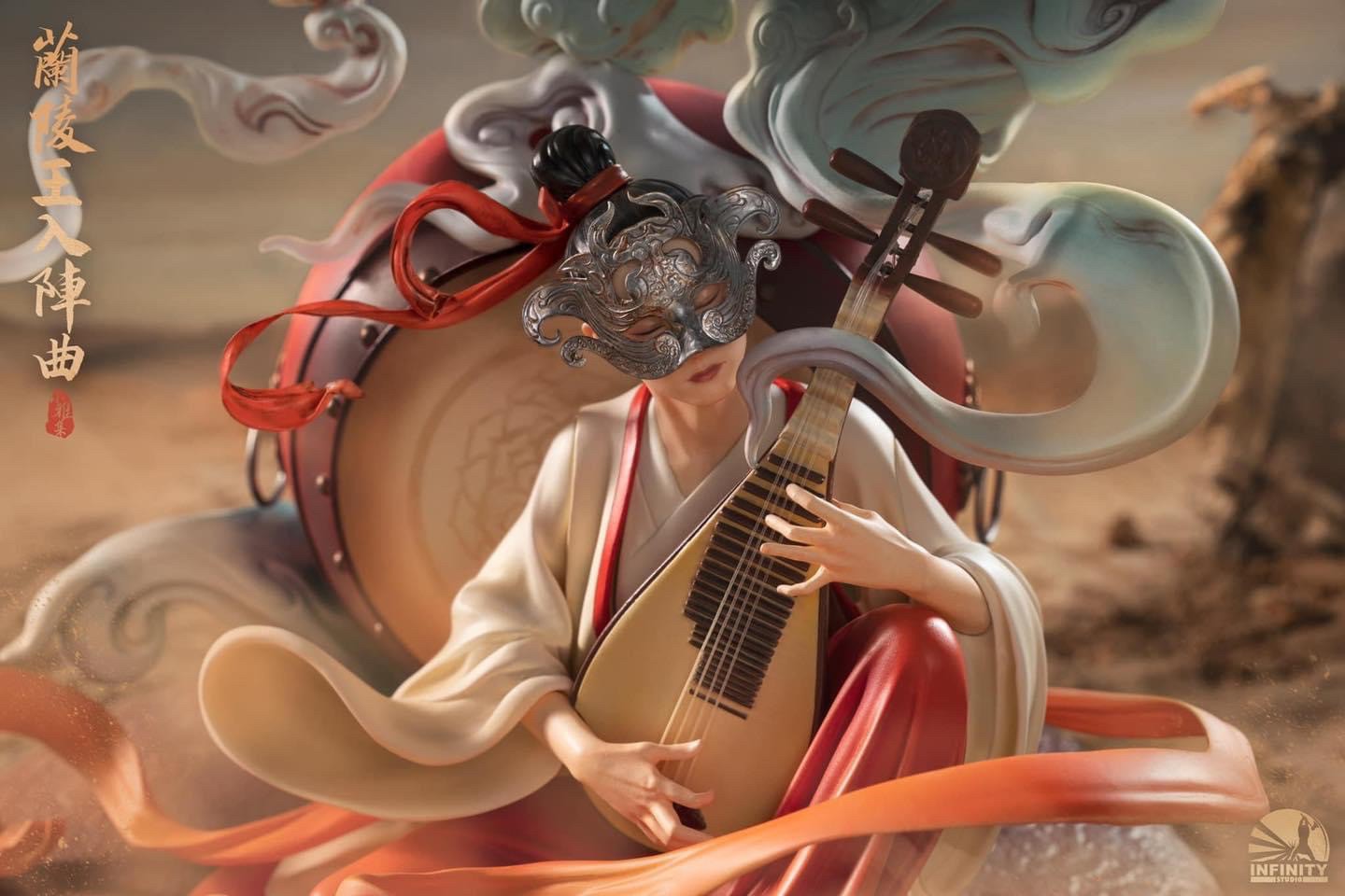 Pre-order : Elegant Beauties Series - Prince Lanling in Battle by Infinity Studio