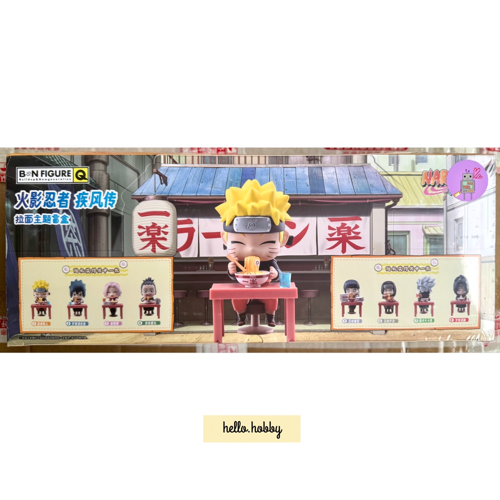 โมเดลได้ 1 ตัว - Naruto Shippuden - 🍜 Ramen Series by BN Figure Q