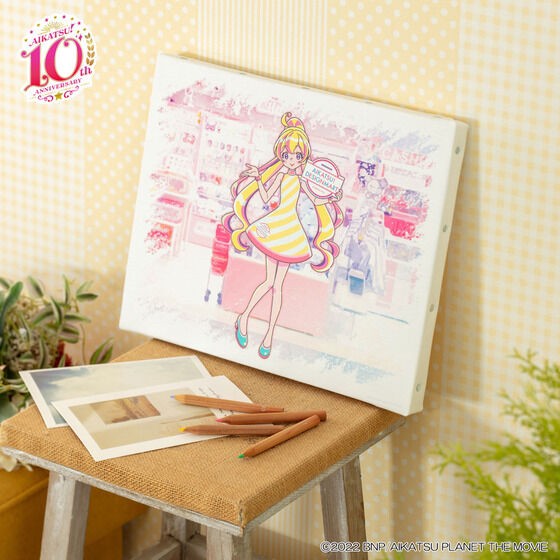 PRE-ORDER : AIKATSU! STYLE for Lady & Aikatsu! Design Mart Canvas Art